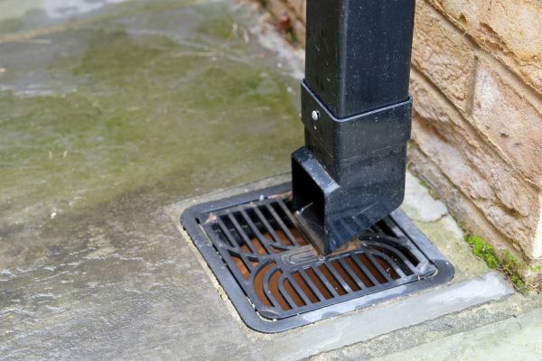 Porch Drainage Installation in West Fargo