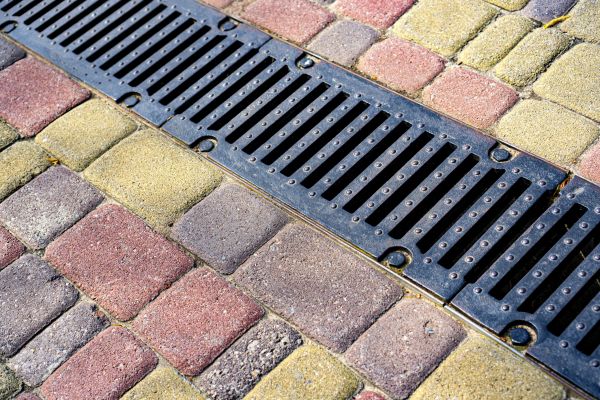 Patio Drainage Installation in West Fargo