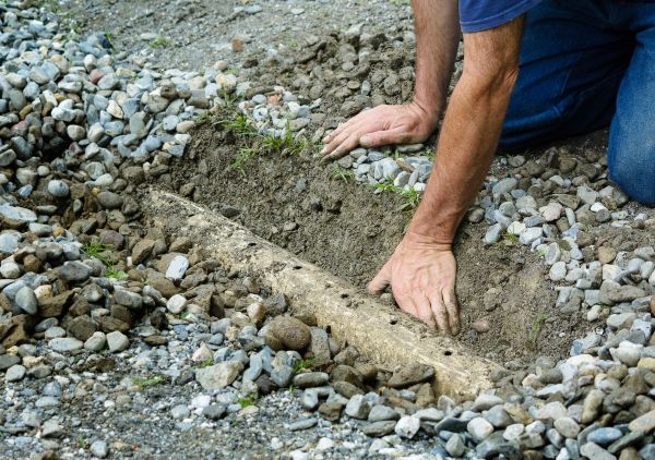 French Ditch Installation in West Fargo