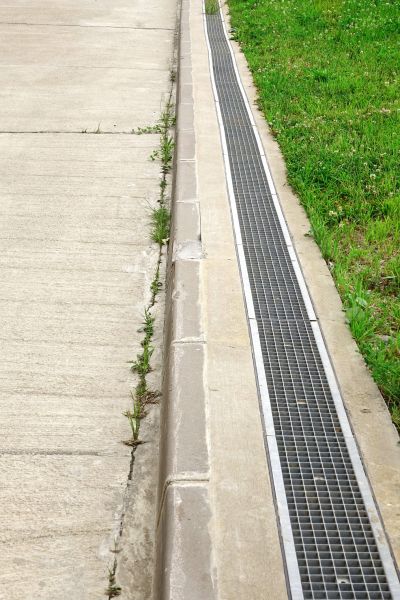Concrete Drain Installation in West Fargo